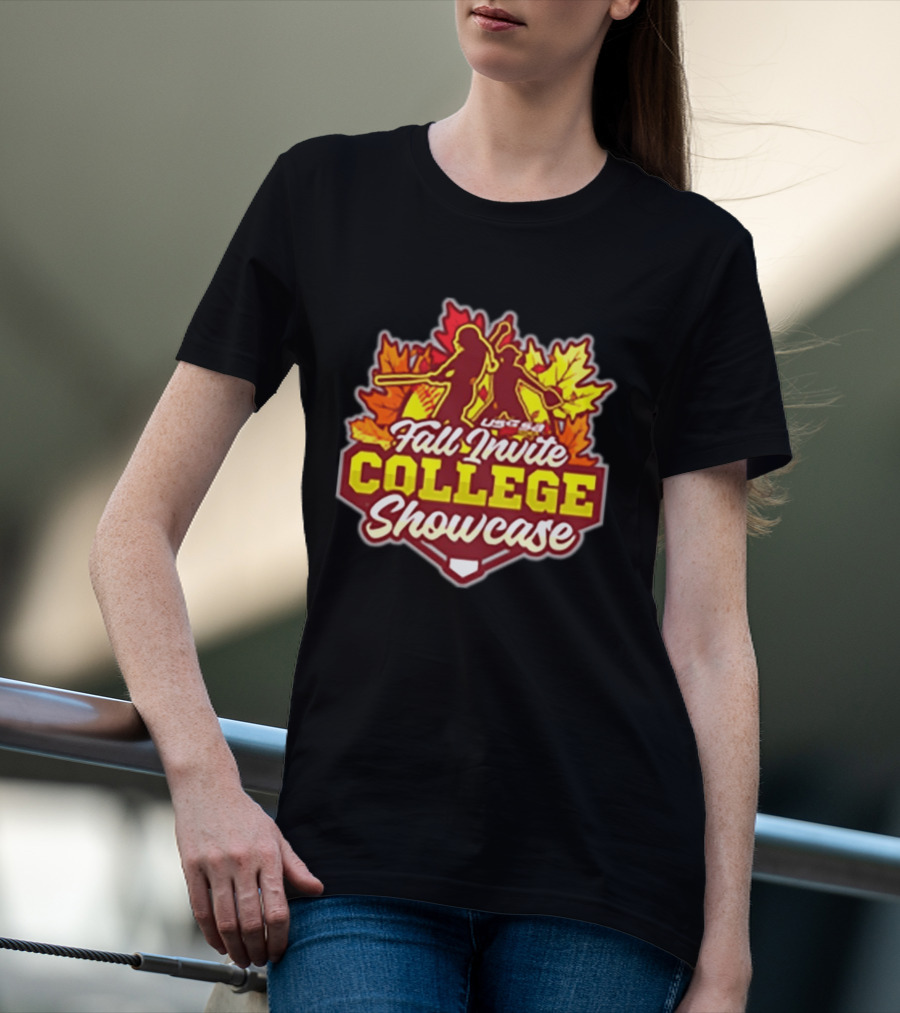 USSSA Fall Invite College Showcase Baseball Softball 2026 T-Shirt
