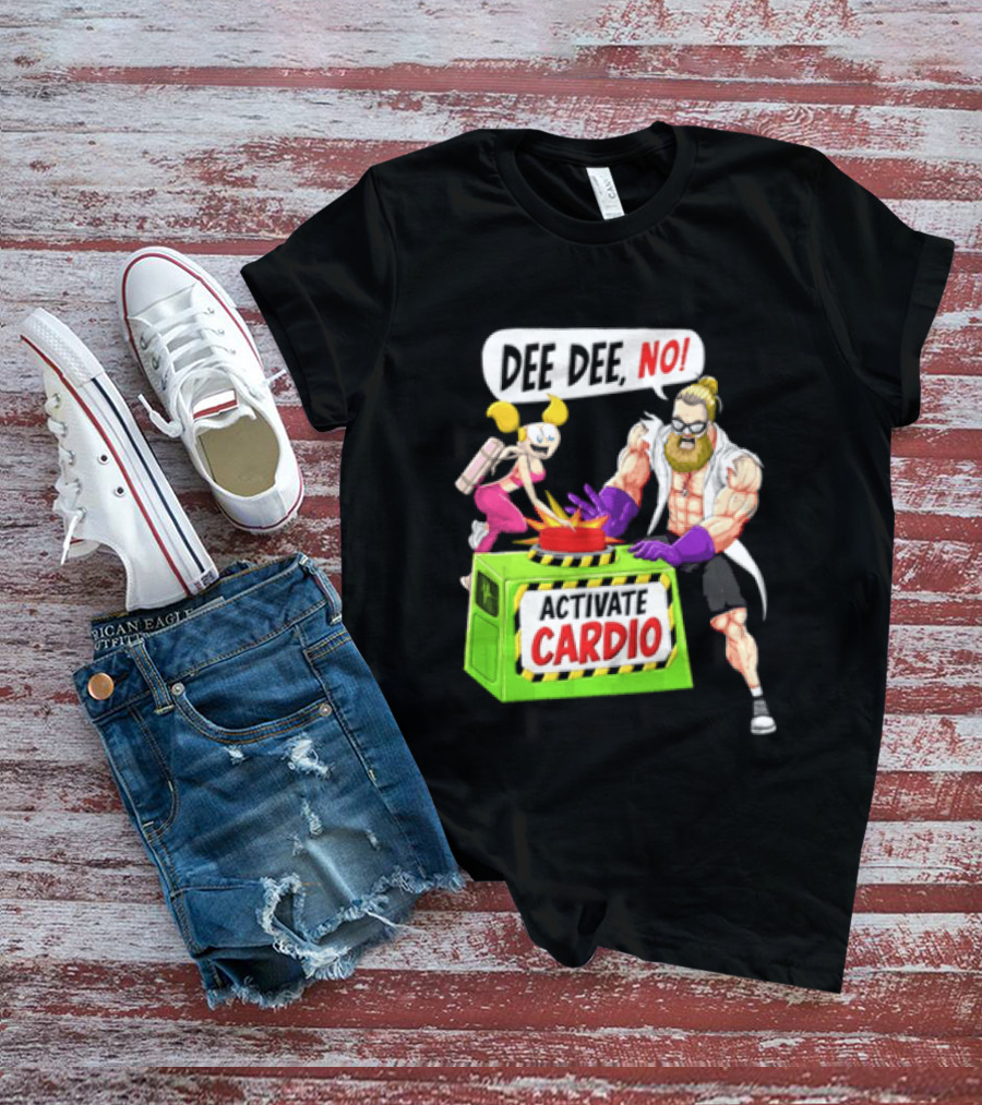Dee Dee No Activate Cardio Dexters Laboratory Cartoon T-Shirt