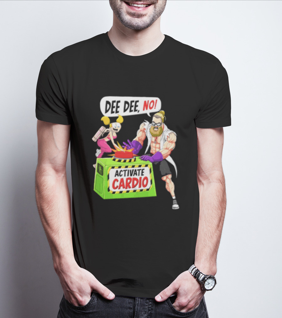 Dee Dee No Activate Cardio Dexters Laboratory Cartoon T-Shirt