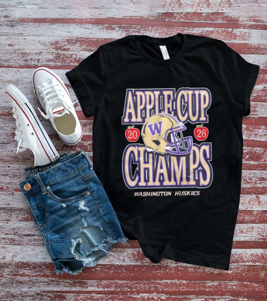 Washington Huskies Apple Cup 2026 T-Shirt