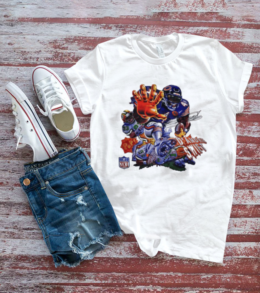 Chicago Bears Pop Art Dandre Swift 4 93 92 NFL T-Shirt