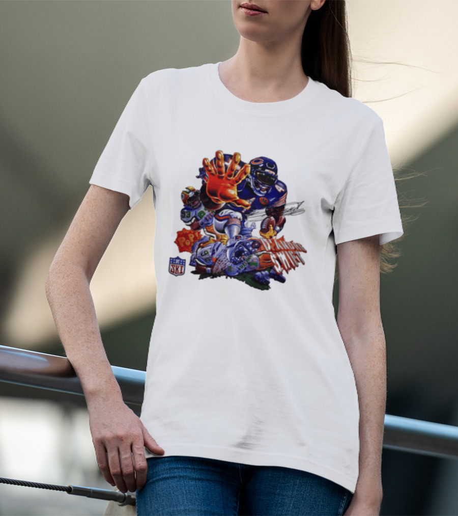 Chicago Bears Pop Art Dandre Swift 4 93 92 NFL T-Shirt