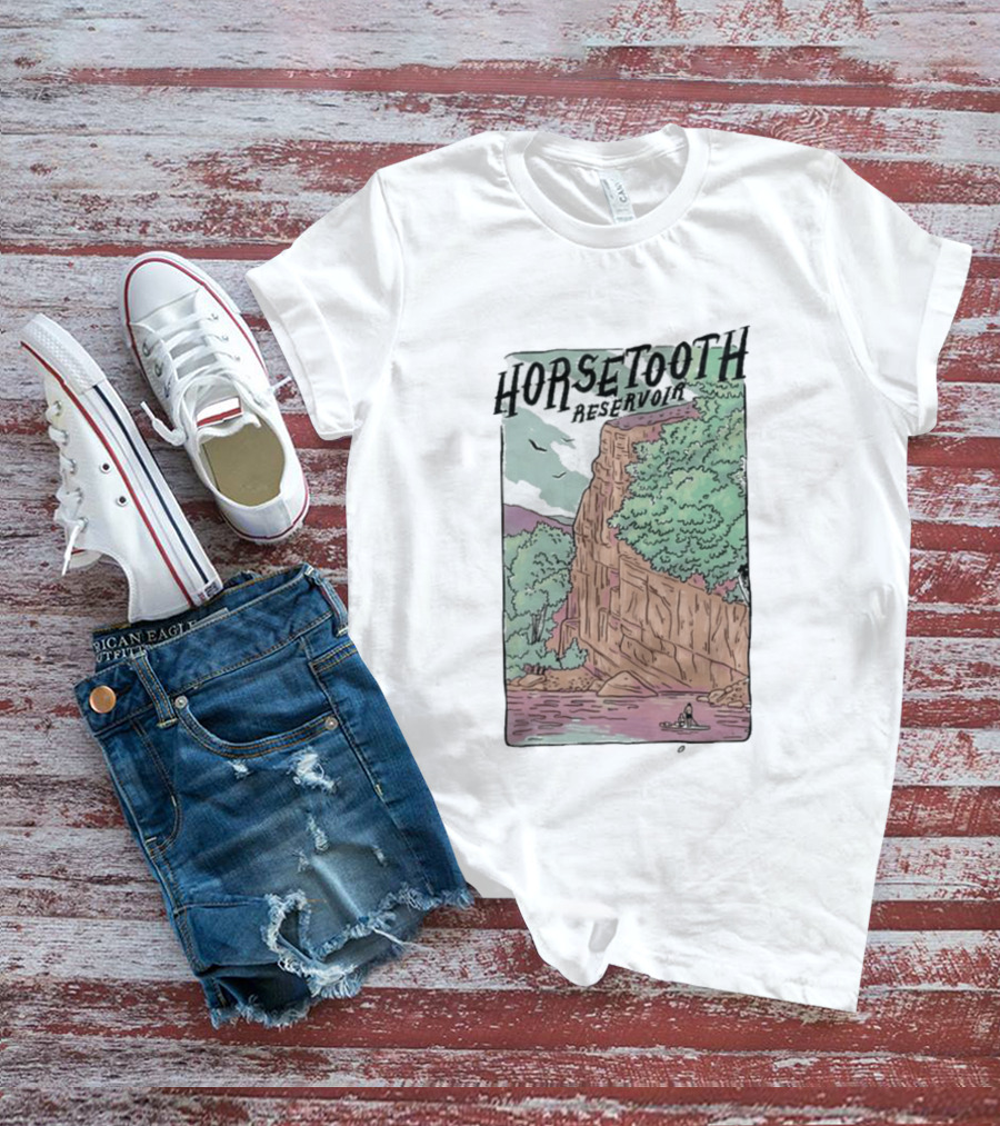 Horsetooth Reservoir Scenic Fort Collins CO T-Shirt