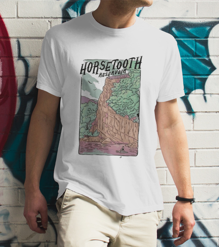 Horsetooth Reservoir Scenic Fort Collins CO T-Shirt