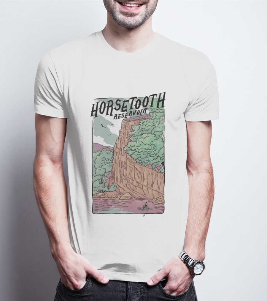 Horsetooth Reservoir Scenic Fort Collins CO T-Shirt