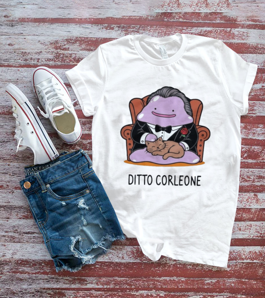 Ditto Corleone Pokémon Meets The Godfather T-Shirt