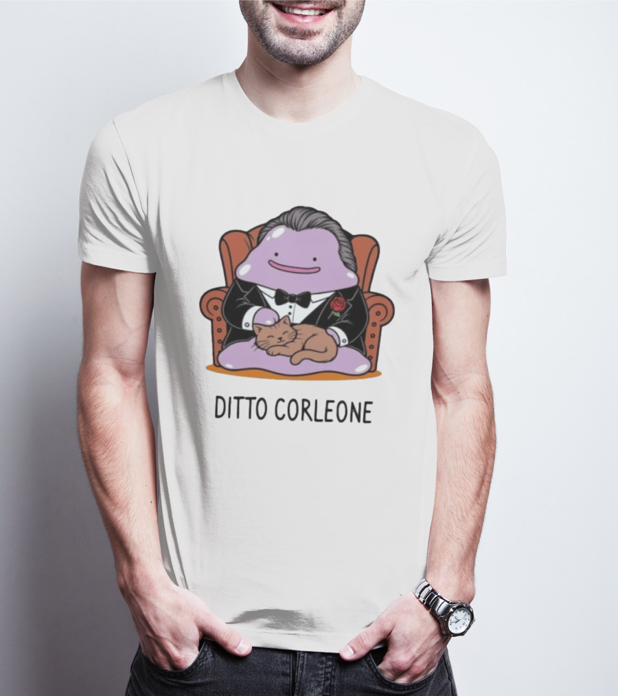 Ditto Corleone Pokémon Meets The Godfather T-Shirt