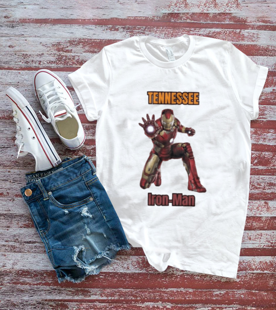 Tennessee Iron Man SEC Superheroes Vols T-Shirt