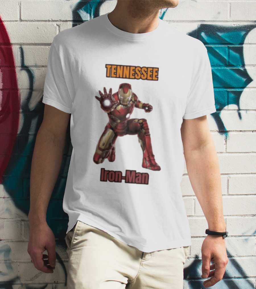 Tennessee Iron Man SEC Superheroes Vols T-Shirt