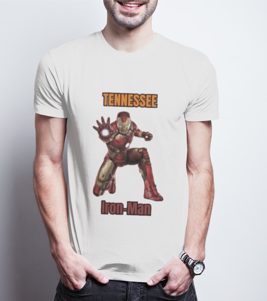 Tennessee Iron Man SEC Superheroes Vols T-Shirt