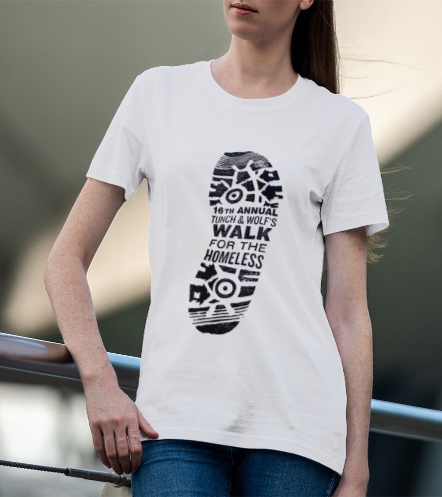 12th Annual Tunch And Wolf's Walk For The Homeless T-Shirt
