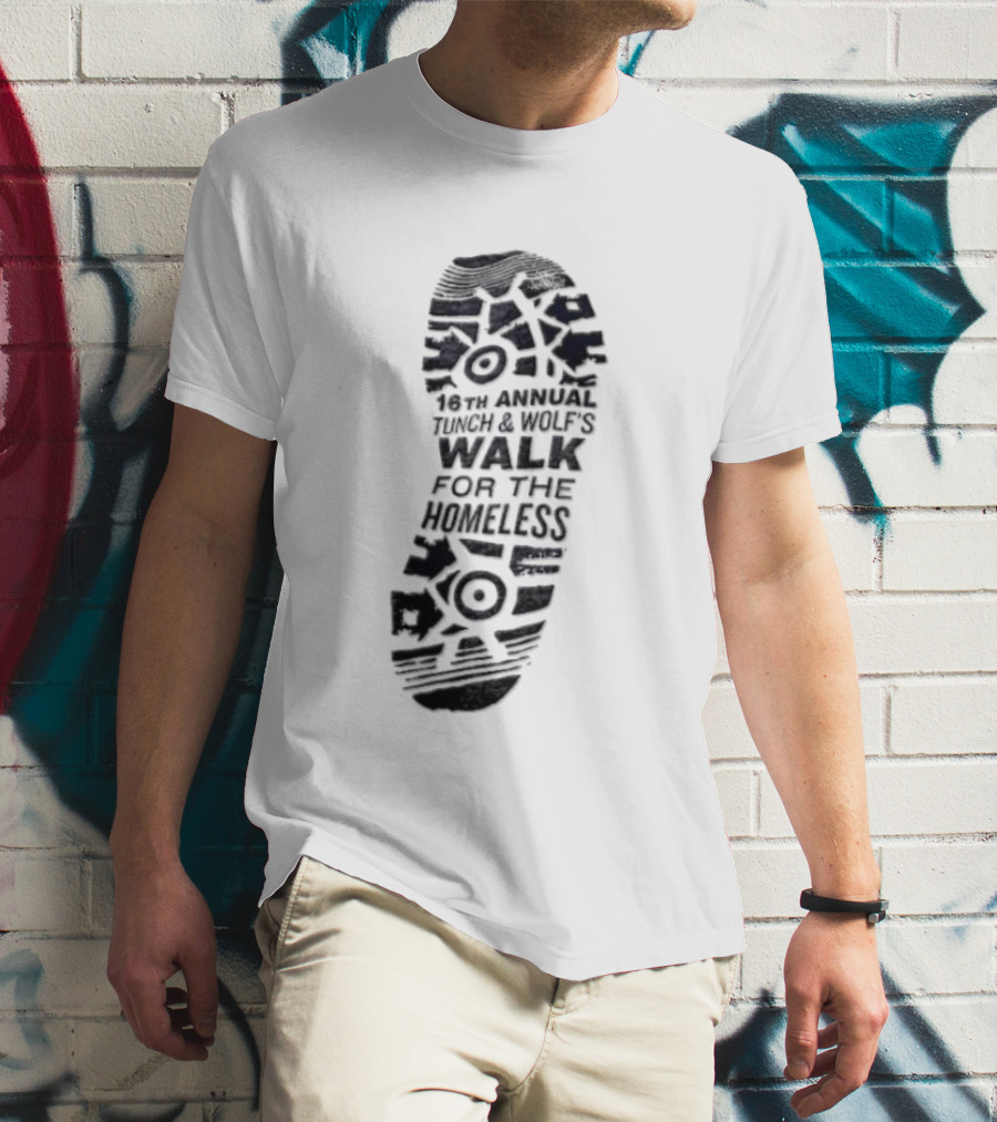 12th Annual Tunch And Wolf's Walk For The Homeless T-Shirt