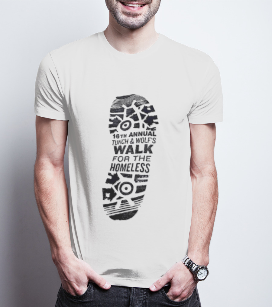 12th Annual Tunch And Wolf's Walk For The Homeless T-Shirt