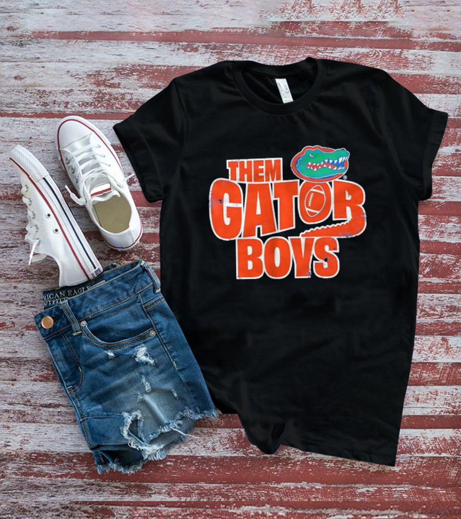 Them Gator Boys Florida Gators Football Distressed T-Shirt