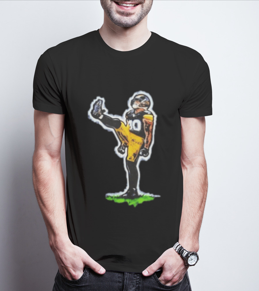 Pittsburgh Steelers TJ Watt Number 90 Football Player T-Shirt