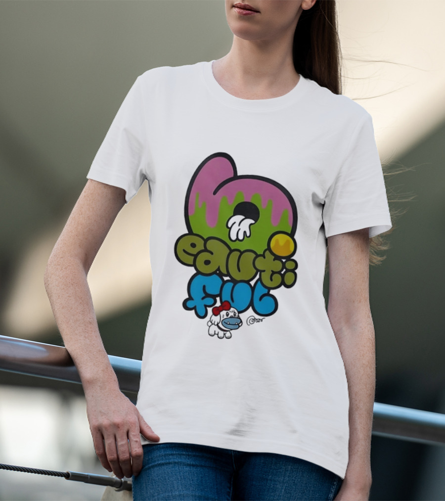 Beautiful Graffiti Melting Popsicle Drip T-Shirt
