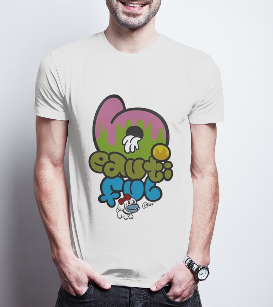 Beautiful Graffiti Melting Popsicle Drip T-Shirt