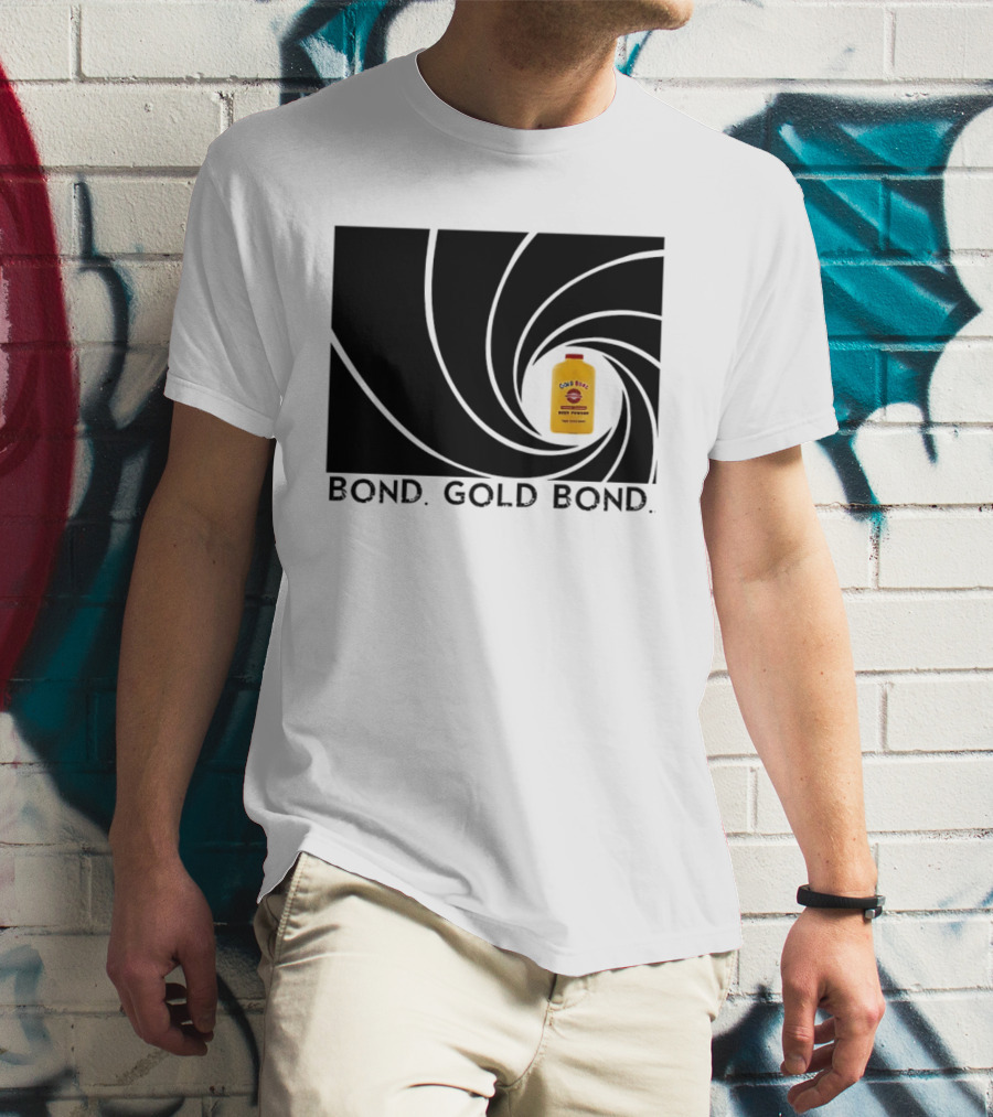 Bond Gold Bond Body Powder 007 T-Shirt