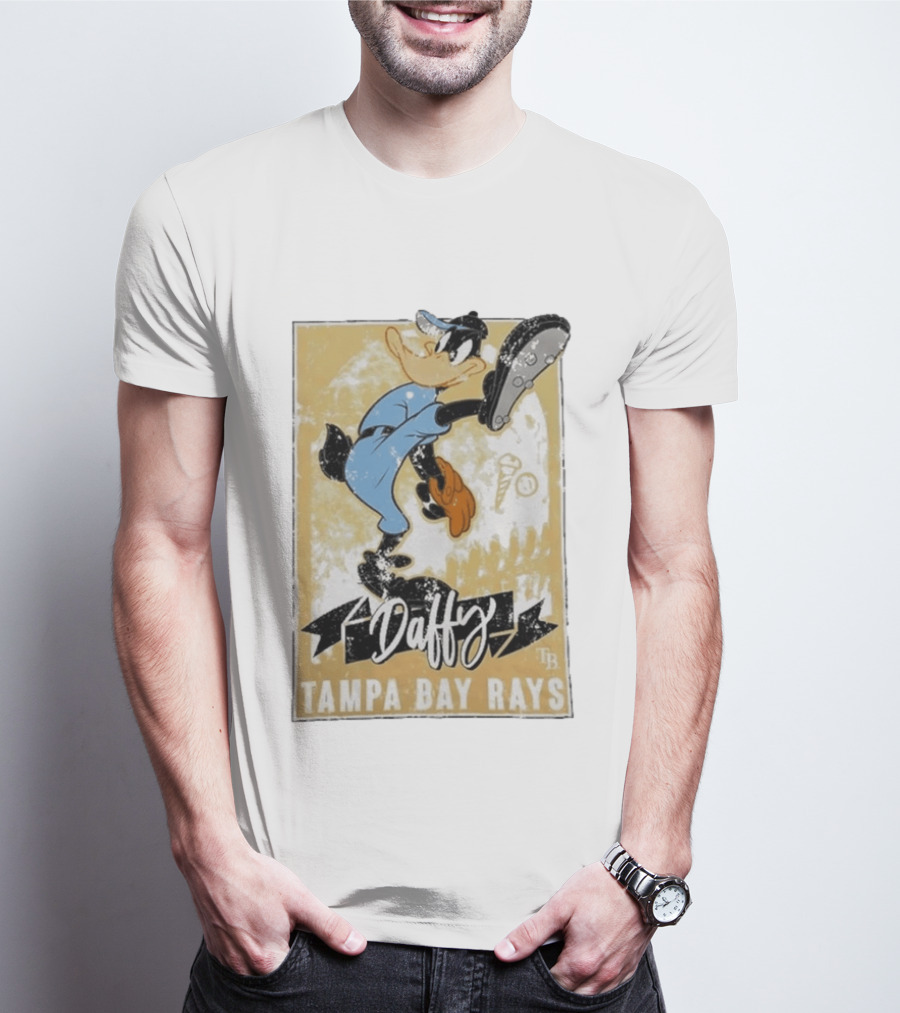 Daffy Duck Tampa Bay Rays Baseball TB T-Shirt