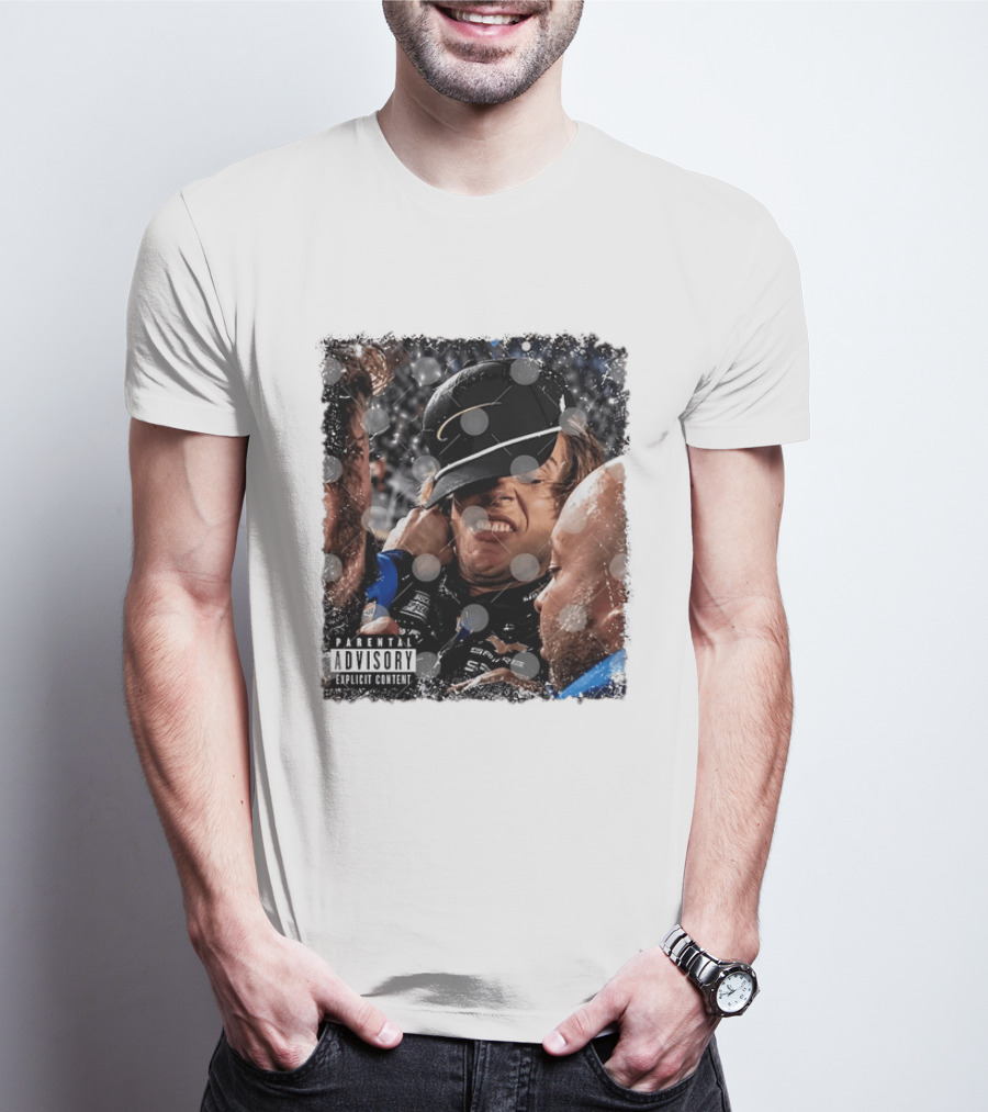 NASCAR Cup Series Racing Parental Advisory Explicit Content Victory Celebration T-Shirt