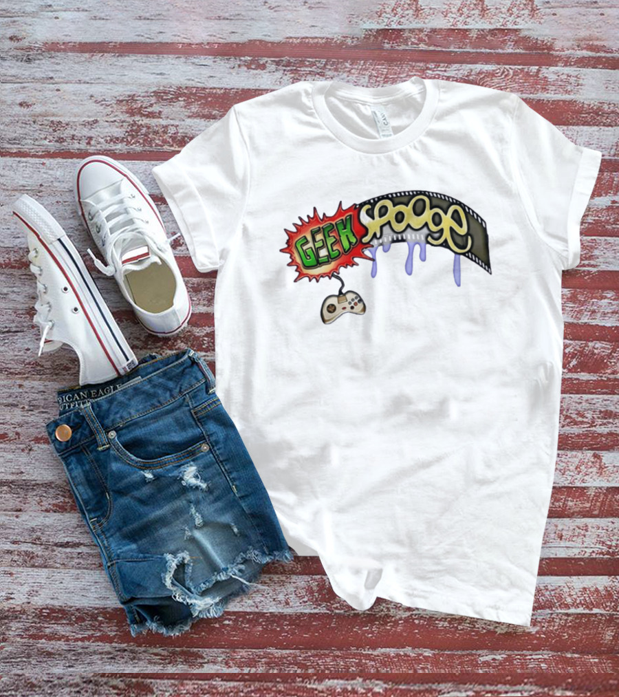 Geek Spooge Video Game Controller T-Shirt