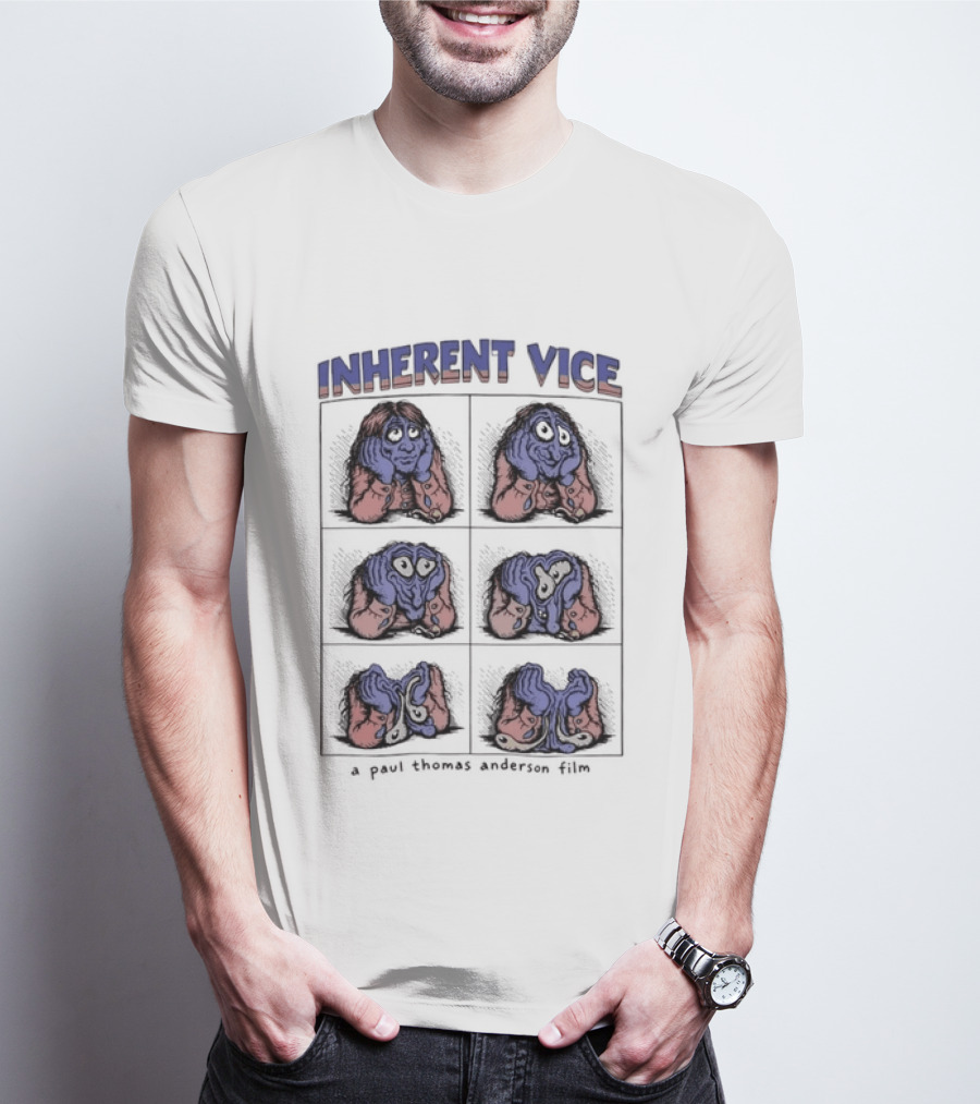 Inherent Vice A Paul Thomas Anderson Film Comic Strip T-Shirt