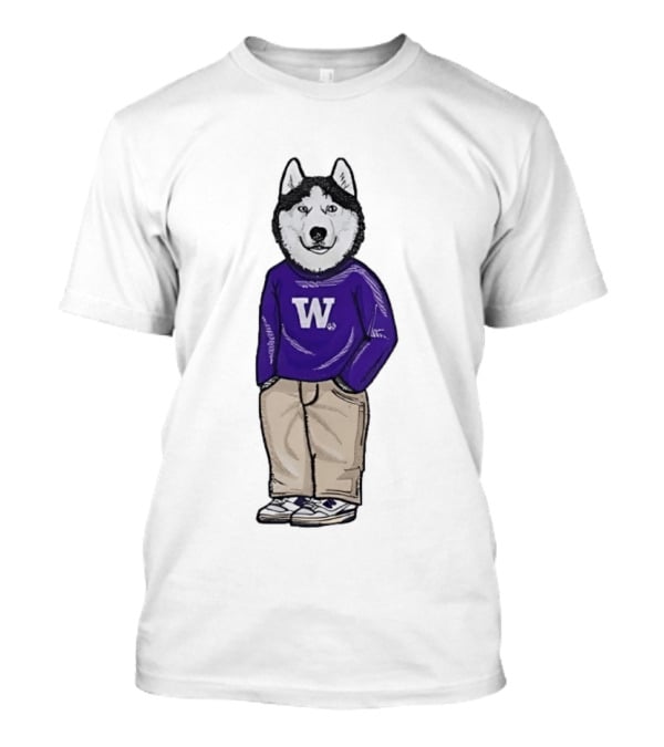 University Of Washington Husky Streetwear Boy UW W T-Shirt