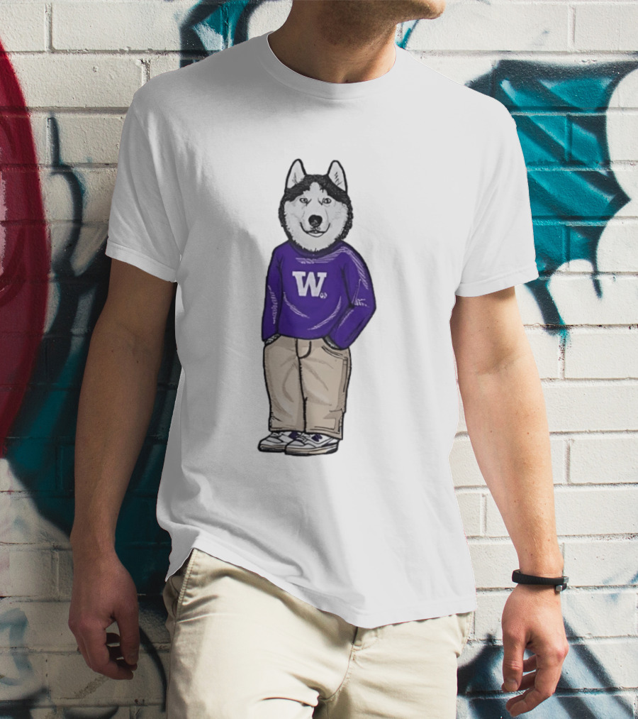 University Of Washington Husky Streetwear Boy UW W T-Shirt