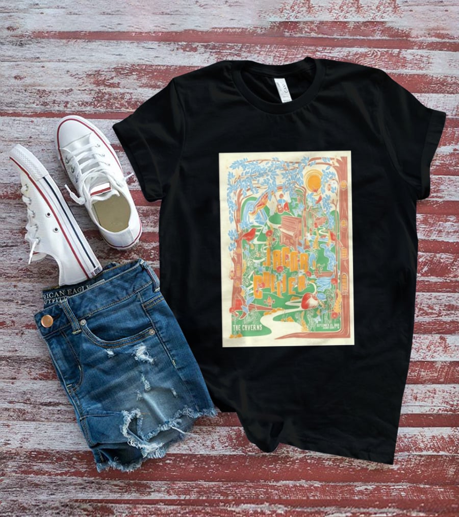 Jacob Collier The Caverns September 25 2026 Musical Forest Scene With Birds And Nature T-Shirt