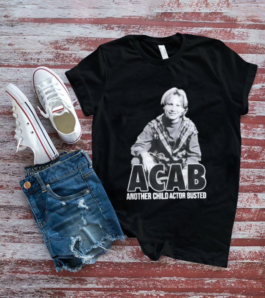 Jonathan Taylor Thomas ACAB Another Child Actor Busted T-Shirt
