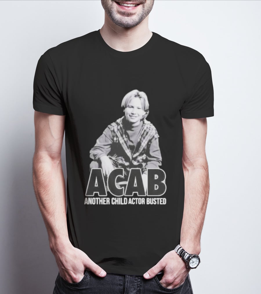 Jonathan Taylor Thomas ACAB Another Child Actor Busted T-Shirt
