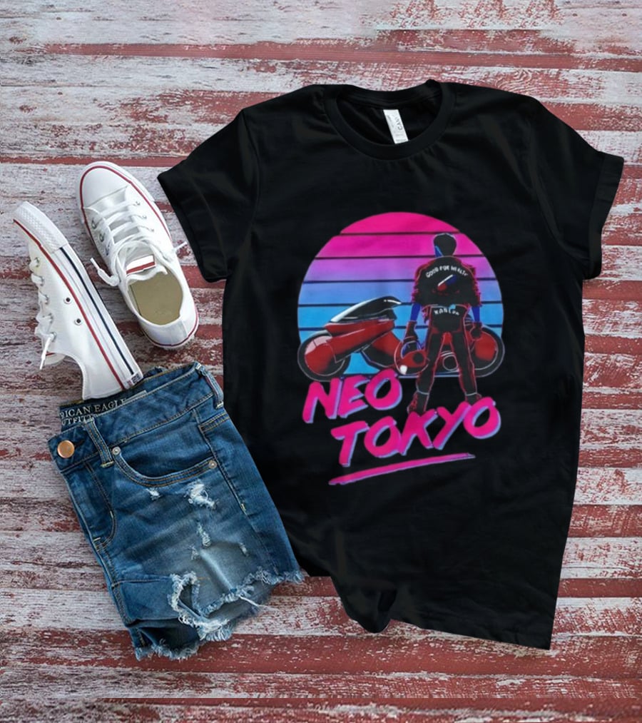 Kaneda Neo Tokyo Good For Health Bad For Education T-Shirt