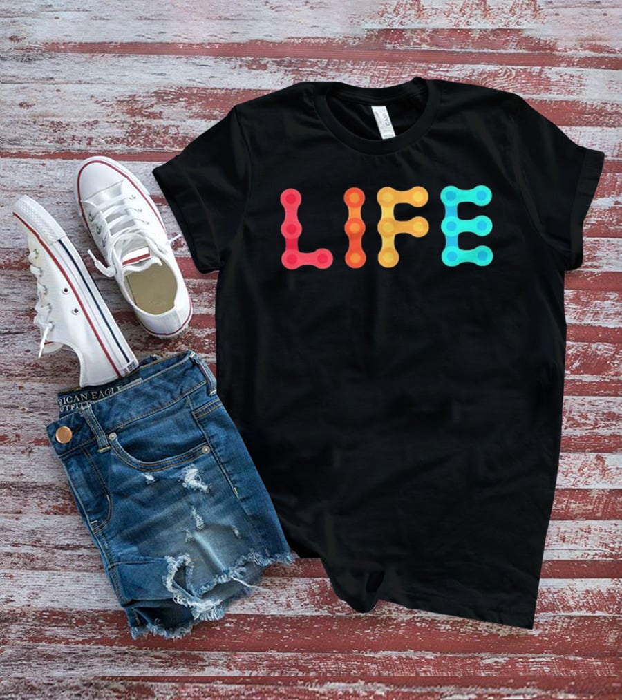 Life Bicycle Chain Cycling Bike Parts T-Shirt