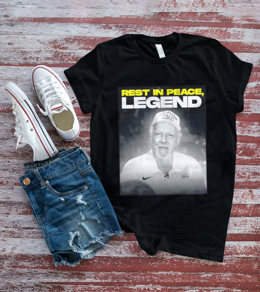Rest In Peace Legend 1959 Champions Voice Of The Los Angeles Lakers T-Shirt