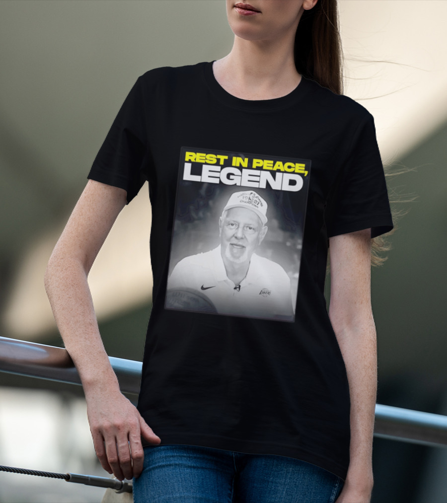 Rest In Peace Legend 1959 Champions Voice Of The Los Angeles Lakers T-Shirt