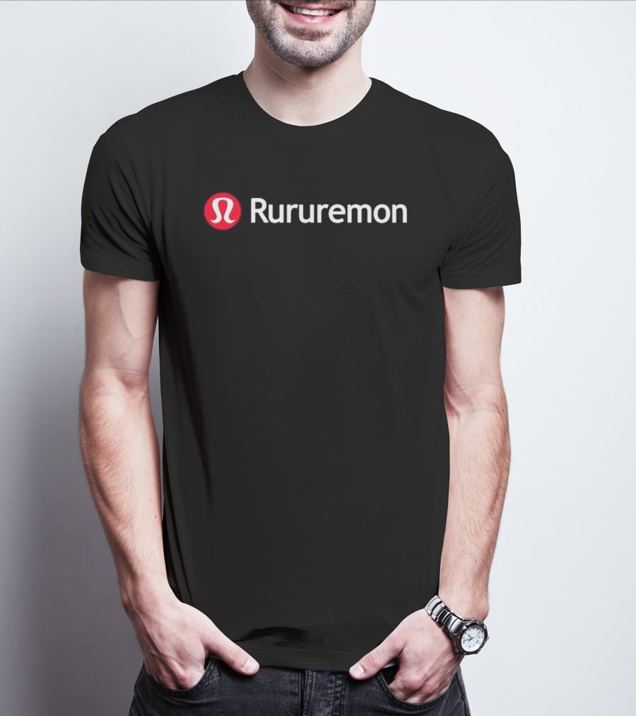Rururemon Brand Red Circle T-Shirt