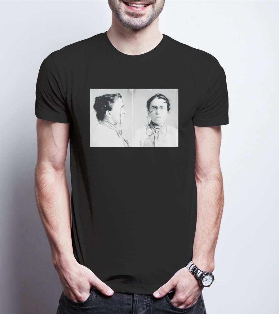 Emma Goldman Shot Anarchist Historical E. Goldmann 12178 T-Shirt