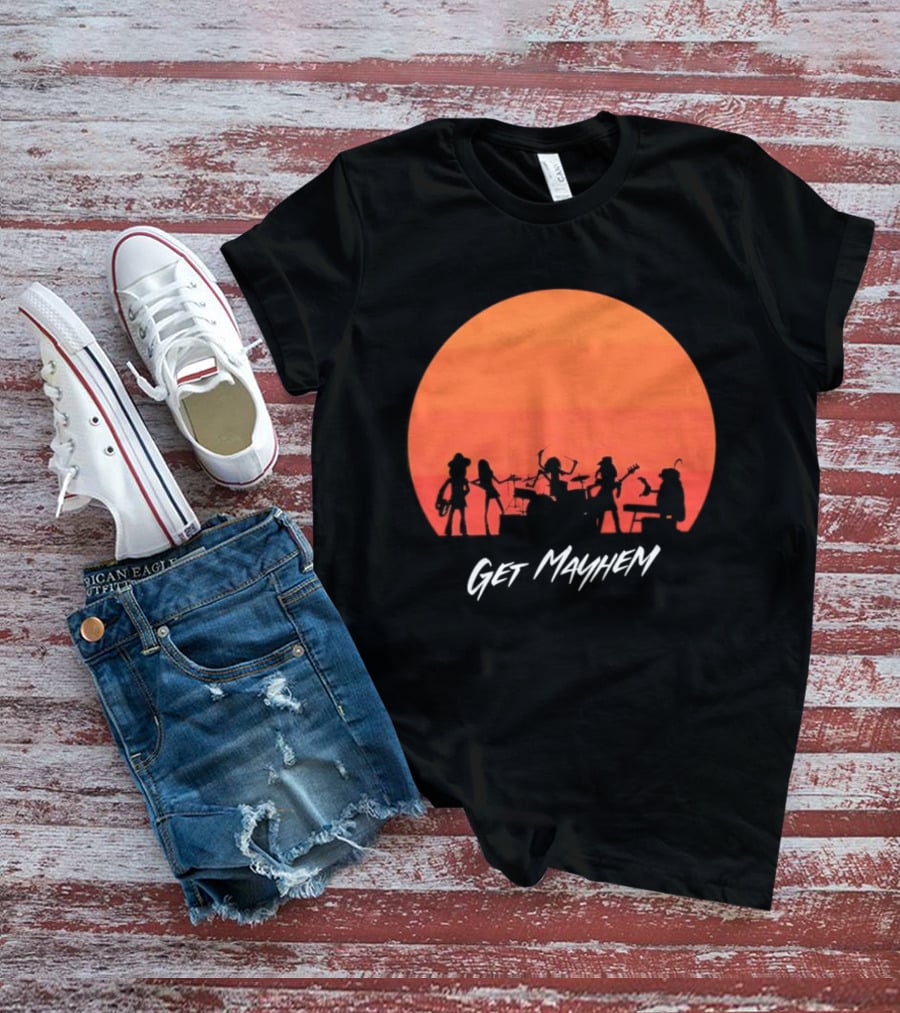 Get Mayhem Band Sunset Concert T-Shirt
