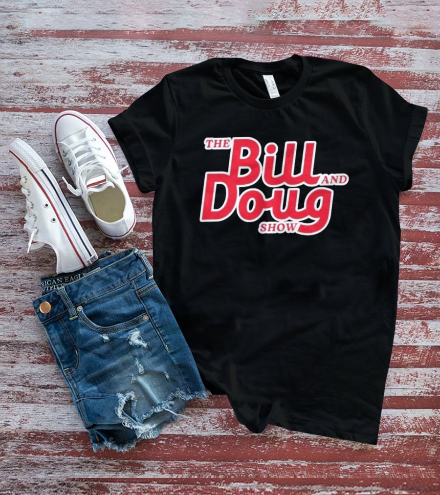Ohio State Buckeyes The Bill And Doug Show Red Lettering T-Shirt