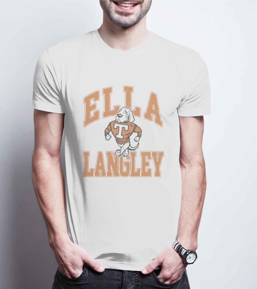 Ella Langley Live At Food City Center Knoxville With Iconic Tennessee Mascot T T-Shirt