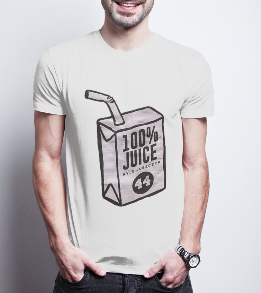 Kyle Juszczyk 100 Percent Juice 44 San Francisco 49ers Carton T-Shirt
