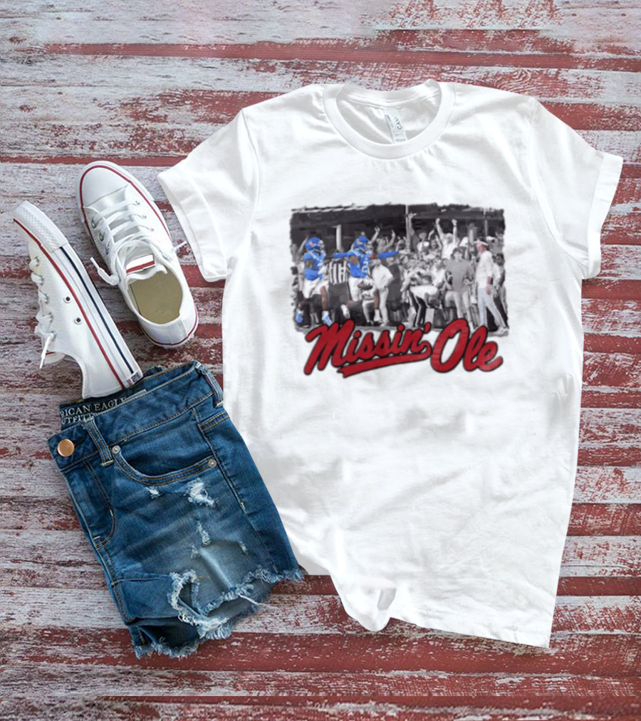 Lane Kiffin Missin Ole Ole Miss Rebels NCAA Football T-Shirt