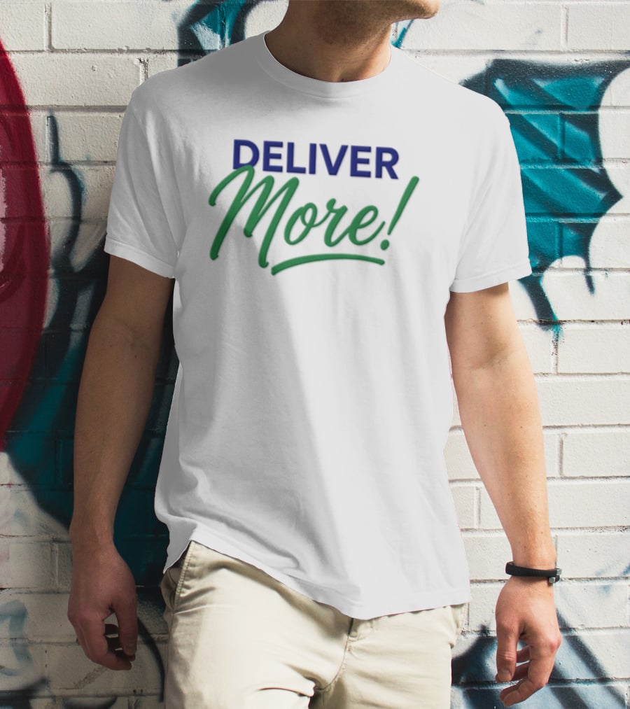 Deliver More Meals On Wheels Campaign T-Shirt