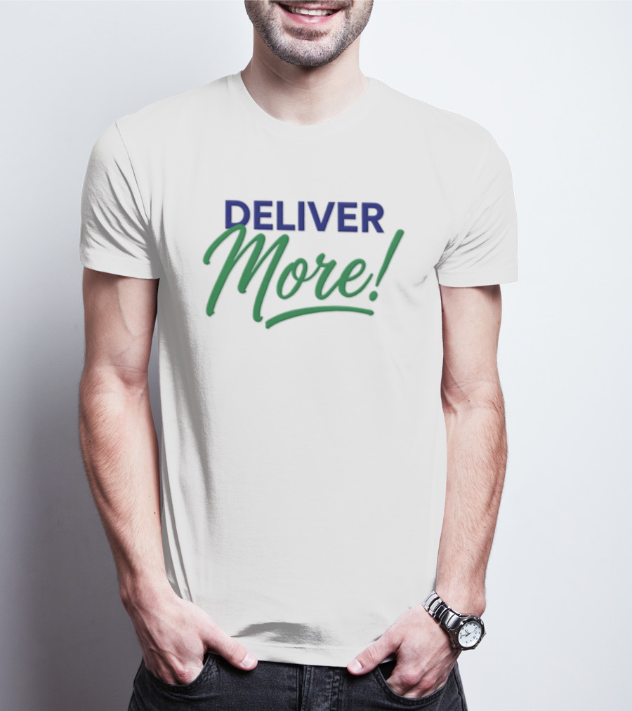 Deliver More Meals On Wheels Campaign T-Shirt