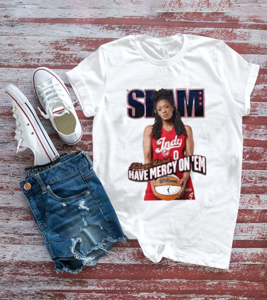 SLAM Indy Kelsey Mitchell Have Mercy On 'Em Basketball T-Shirt