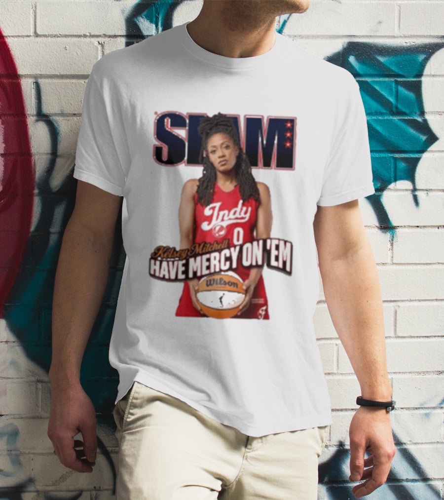SLAM Indy Kelsey Mitchell Have Mercy On 'Em Basketball T-Shirt