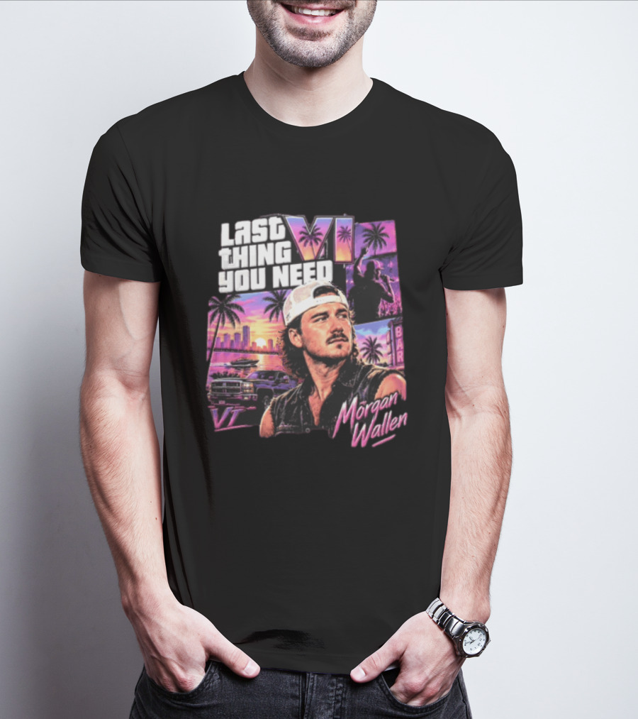 Morgan Wallen Last Thing You Need Miami Vice T-Shirt