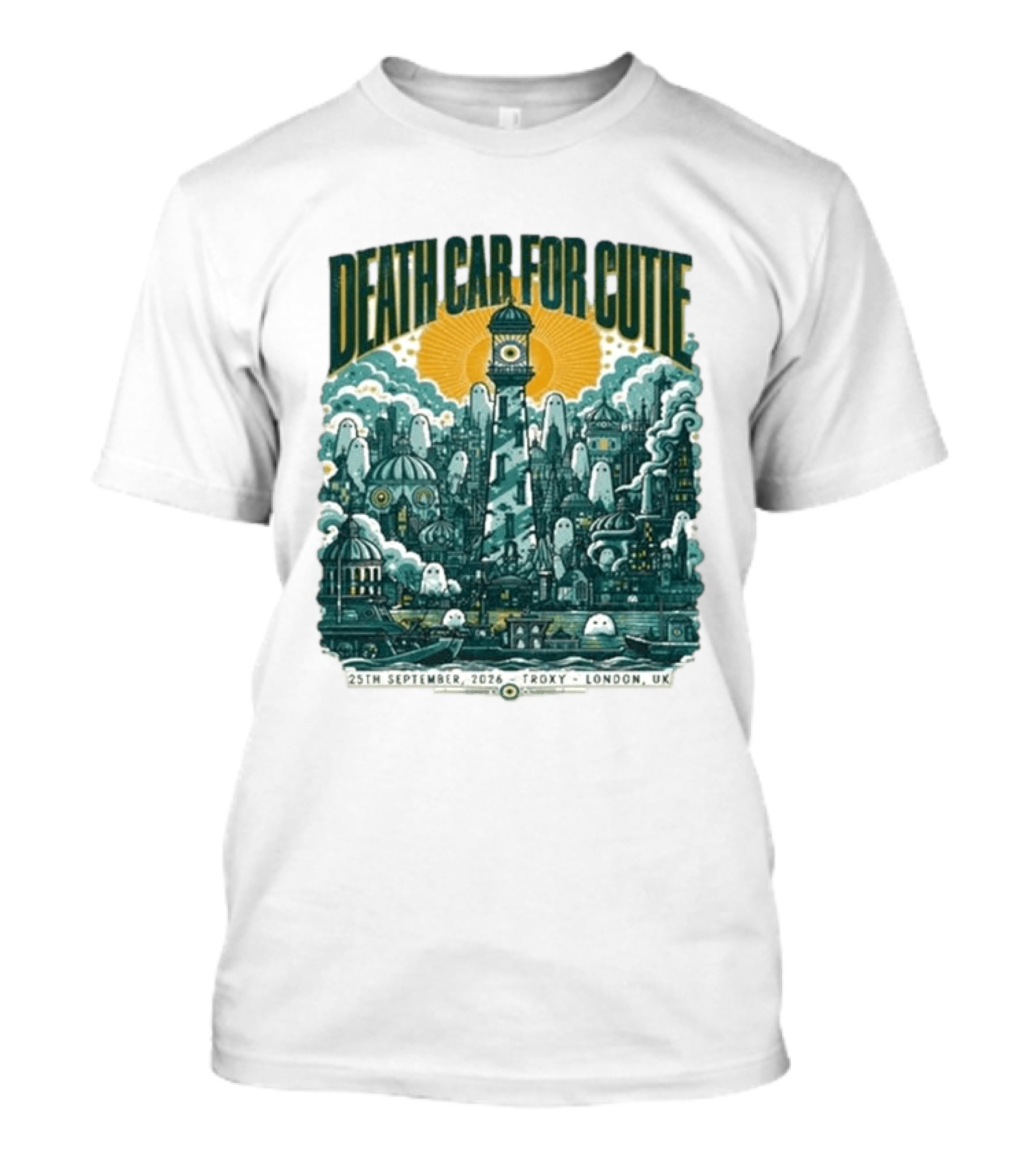 Death Cab For Cutie 25th September 2026 Troxy London UK T-Shirt