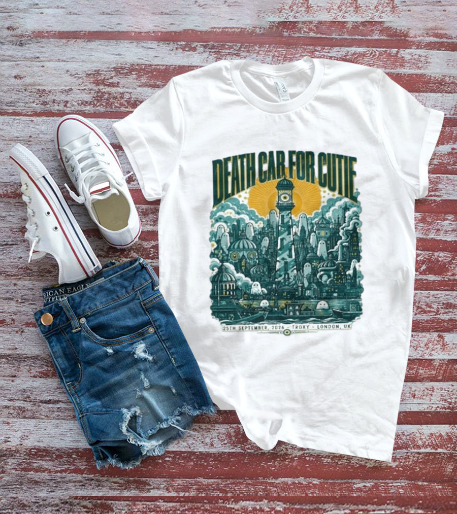 Death Cab For Cutie 25th September 2026 Troxy London UK T-Shirt
