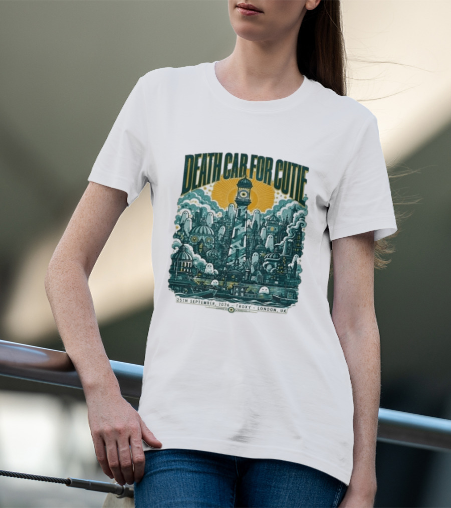 Death Cab For Cutie 25th September 2026 Troxy London UK T-Shirt